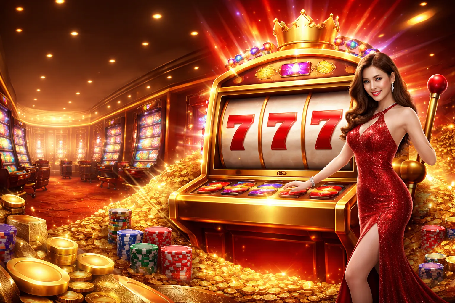 Trò chơi Slot đa dạng tại 77 ball đăng ký
